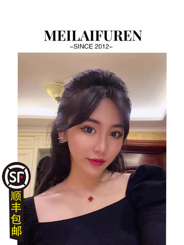 顺丰包邮五角星独特耳环送女友