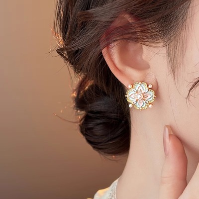 适合春天的耳饰设计感小众