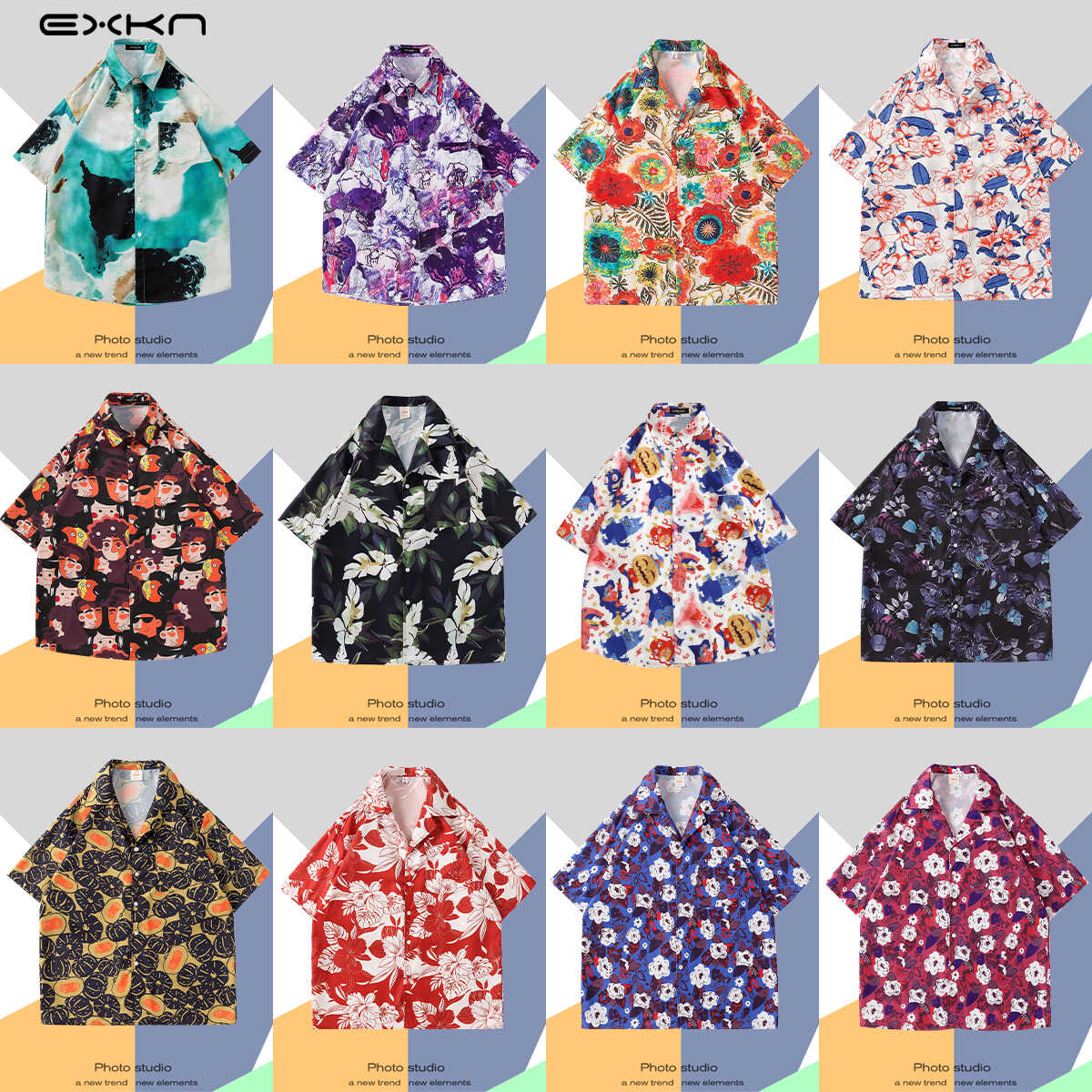 复古ins泰式日系休闲新款宽松