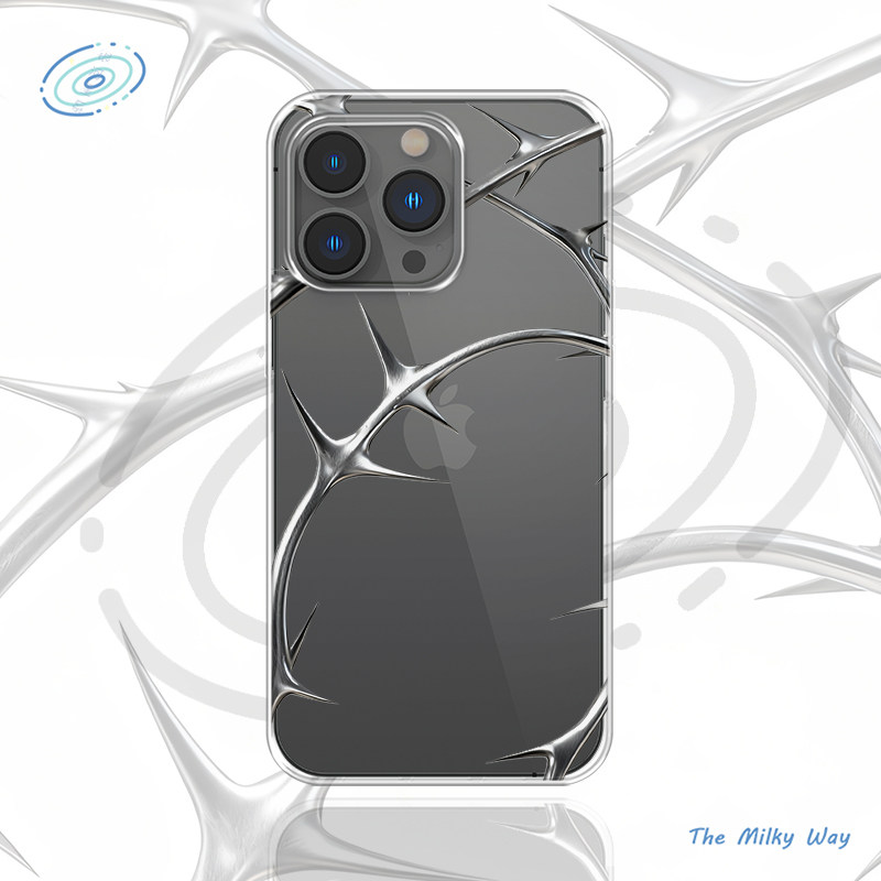 【金属荆棘】炫酷原创适用iPhone17pm手机壳13华为80小众小米mate