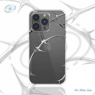 【金属荆棘】炫酷原创适用iPhone17pm手机壳13华为80小众小米mate