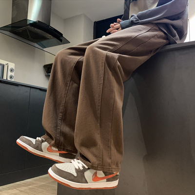 水洗牛仔裤男士春秋季新