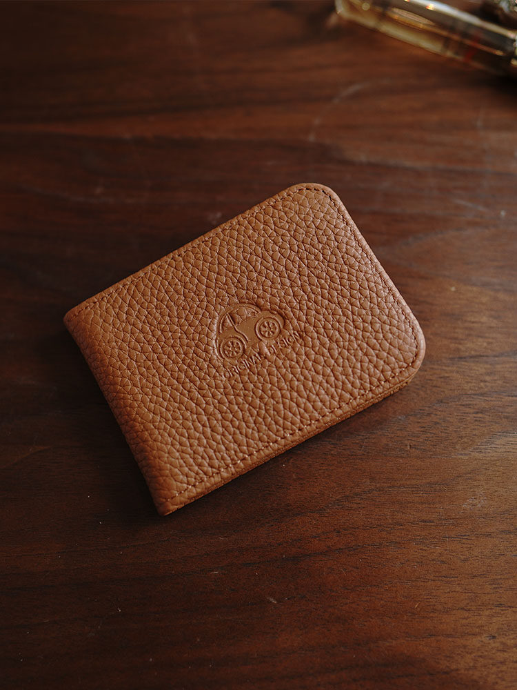 Cute first-layer cowhide car genuine leather driver's license case, ultra-thin driver's license holder, ID card case thumbnail 2
