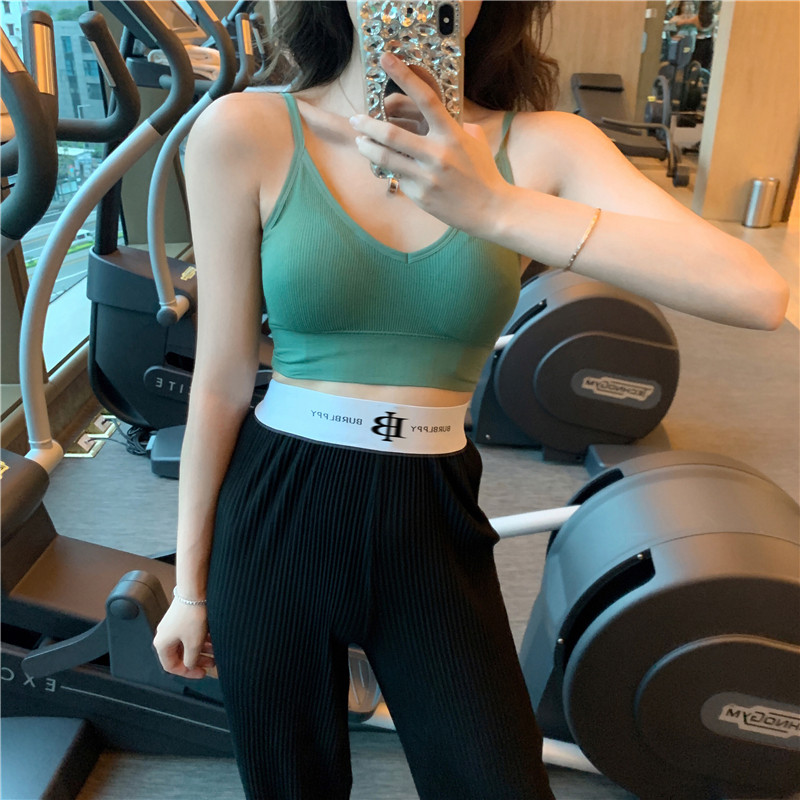 港風套裝女chic夏季外穿抹胸吊帶背心寬松顯瘦松緊高腰直筒闊腿褲在類目 女裝/女士精品, 背心吊帶中 - 來自Buy2taobao.com提供專業的淘寶代購服務