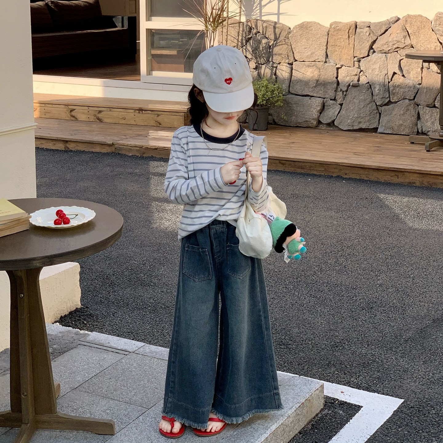 女童套装2026春季新款中小童2-7岁韩版长袖打底衫儿童阔腿喇叭裤,童装/婴儿装/亲子装,套装,淘宝优惠券,粉丝福利购,淘宝优惠卷