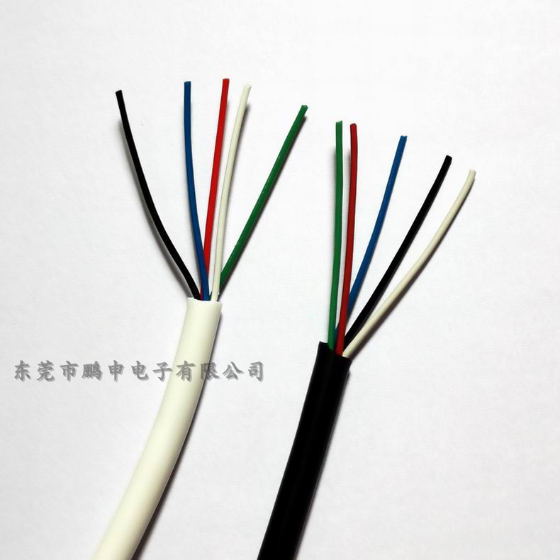 原厂直销三芯四芯五芯六芯硅胶线 焊台手柄延长线 高温护套线
