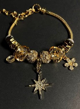 Vintage古著 【Cirres】系列手链八芒星手链