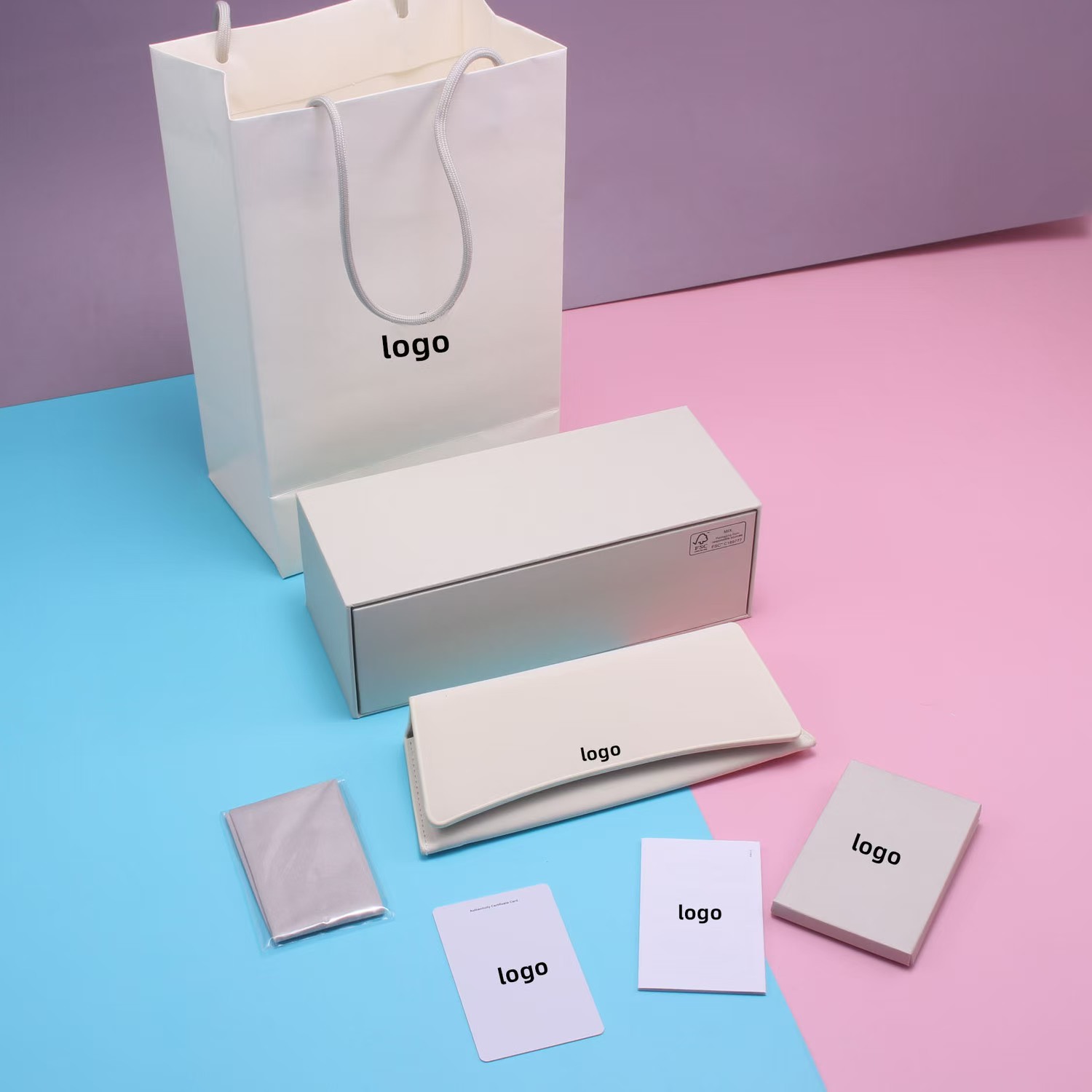 高档收纳便携太阳镜云朵包