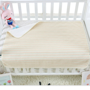 尿垫三层夹棉隔尿垫成人宝宝儿童床垫婴儿姨妈垫可机洗护理垫双面