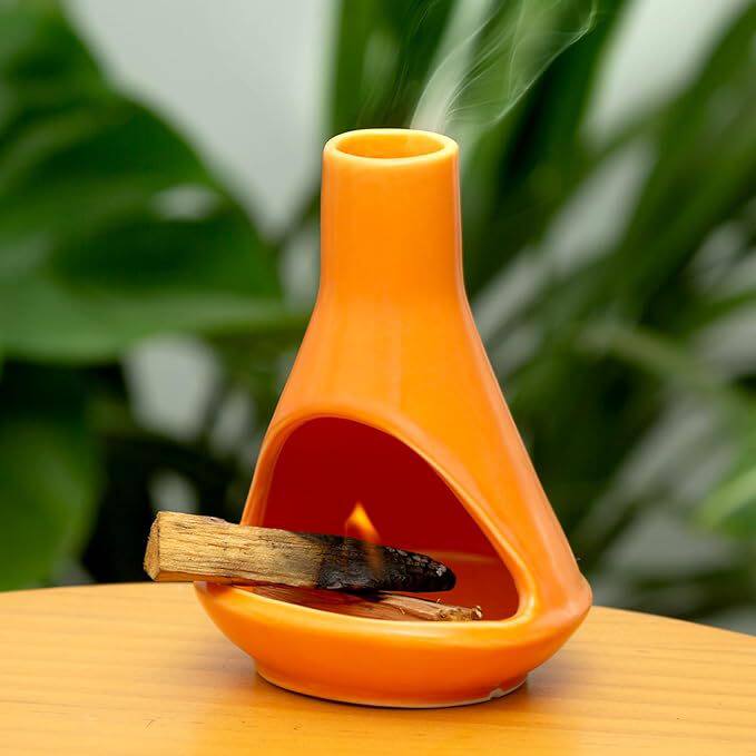 陶瓷香炉圣檀木香炉锥香香炉工艺品香薰炉 palo santo holder香薰