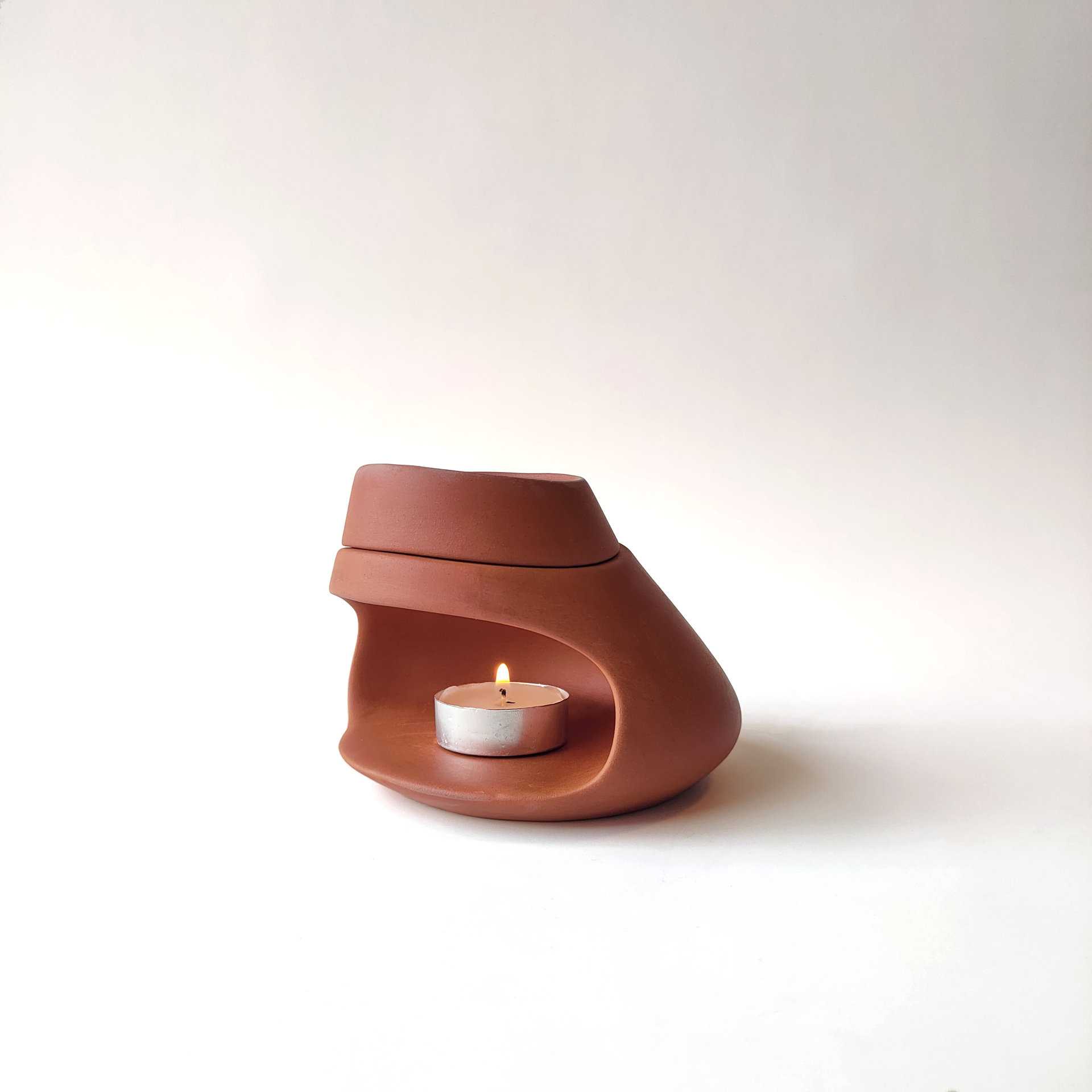Ins陶瓷精油炉香精炉蜡烛台蜡烛灯炉陶瓷蜡融化器oil burner