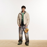 ANSWERME391模特图YR829冬季羽绒服P390，男装羽绒服，新杭派391(FUSEEHO 391)