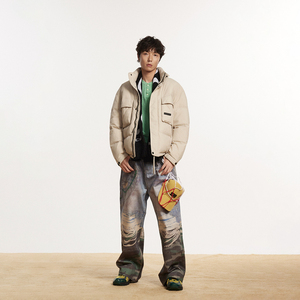 ANSWER ME 391 模特图 YR829 冬季羽绒服 P390图片
