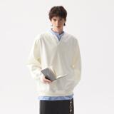 ANSWERME格子假两件卫衣W471P75，男装卫衣，新杭派391(FUSEEHO 391)