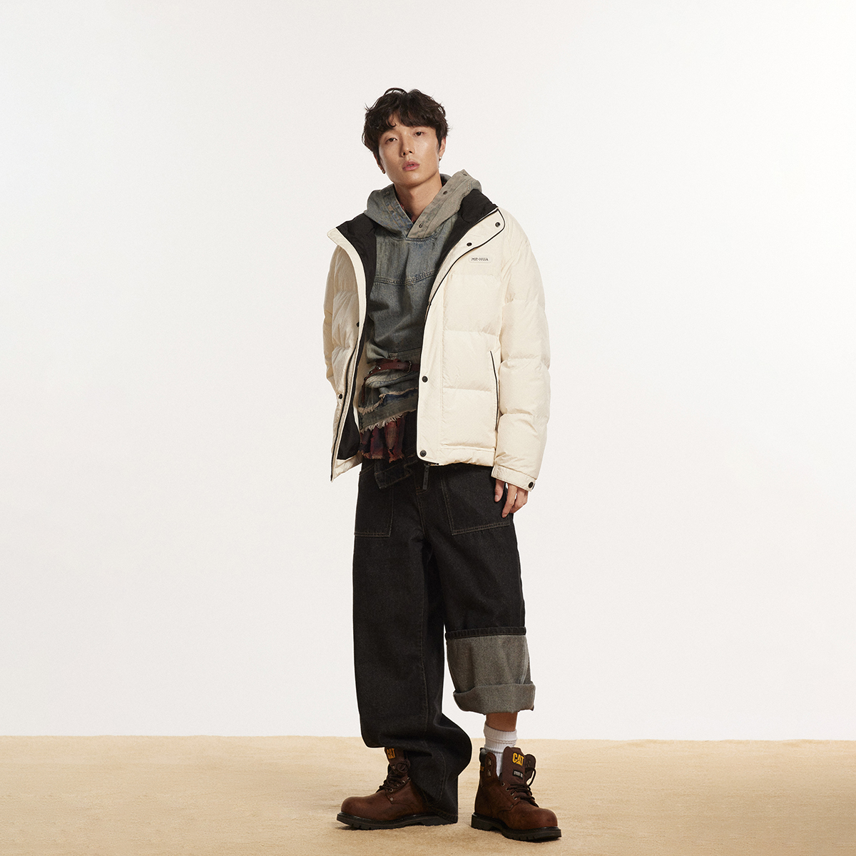 ANSWERME391模特图YR28878冬季羽绒服P340，男装羽绒服，新杭派391(FUSEEHO 391)