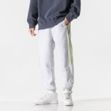 模特图K286冬季新款侧边条纹装饰束脚卫裤P95119，男装休闲裤，新杭派391(FUSEEHO 391)