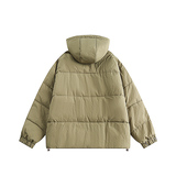 白底图MY134冬季多拉链连帽面包服P175控228，男装棉衣，新杭派391(FUSEEHO 391)