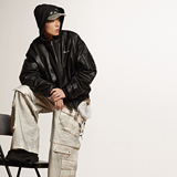 ANSWERME391模特图MY145冬季皮棉服P215，男装棉衣，新杭派391(FUSEEHO 391)