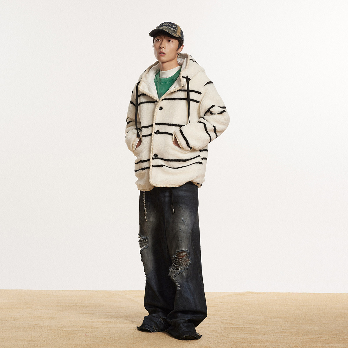 ANSWERME391模特图MY141冬季棉服P205,男装棉衣,新杭派391(FUSEEHO 391)