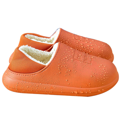 情侣棉拖鞋保暖防水包跟冬季