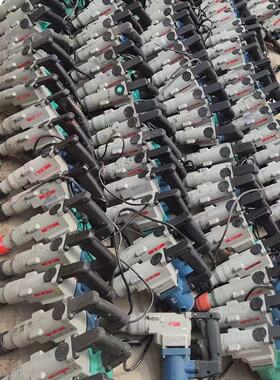 二手方头柄东成DCA单用电锤Z1C-FF-26方头四坑冲击钻家用工具电钻