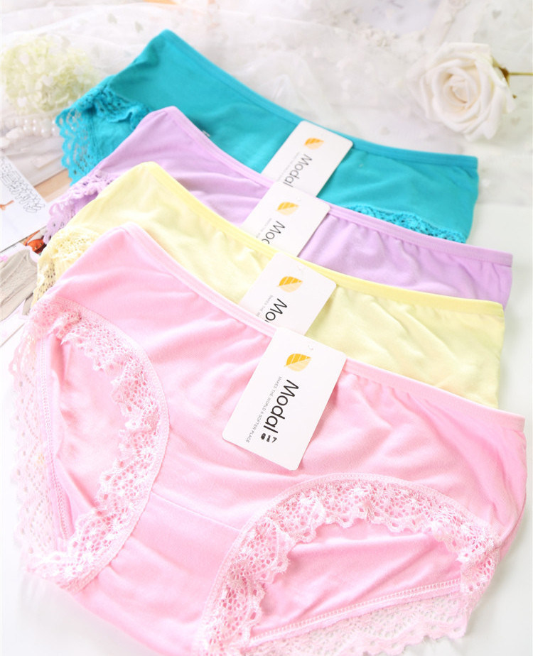 Slip jeunesse A1031 en coton - Ref 640320 Image 4