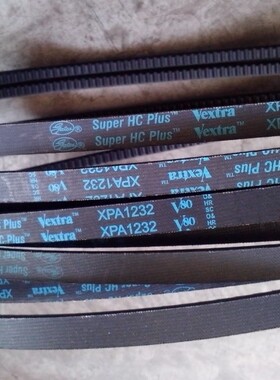 XPA1207三角皮带XPA1215三角带XPA1232盖茨GATES空压机皮带齿形带