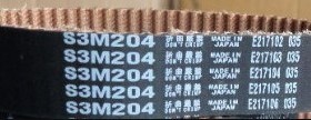 MBLS3M258圆弧齿S3M261进口皮带S3M264阪东同步带S3M267 S3M270
