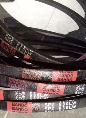 SPZ1612LW皮带 SPZ1632LW三角皮带 SPZ1650LW日本BANDO阪东三角带
