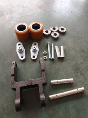 中力电动搬运车叉车EPT20RASWA电动搬运车货叉轮架双轮总成组件