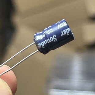 台湾bennic本尼克汽车中音喇叭分频电容22uf100V中高音音频电容