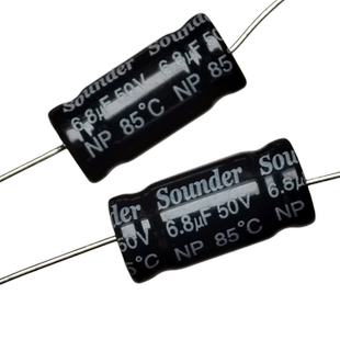 台湾BENNIC本尼克Sounder汽车高音电容3.3 5.6 6.8uF无极