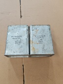 100UF 一只40元 体积：90 122mm 方形油浸电容400VAC