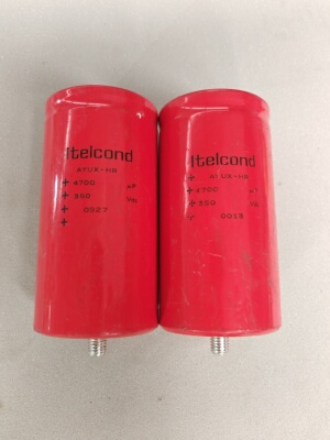 拆机电解电容350V 4700UF 体积：75*145mm 一只12元不包邮