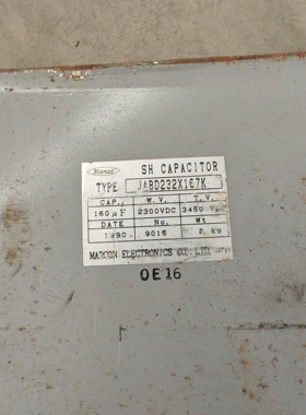 marcon油浸电容2300V 160UF 体积：长300*宽120*高220mm