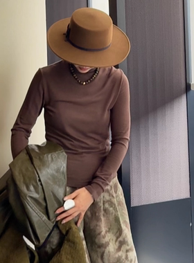 NXJ【面膜打底】微胖大码 高领高弹wan能打底巨软巨舒服 250989