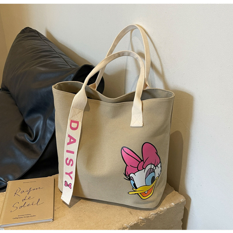 日系大容量卡通帆布包