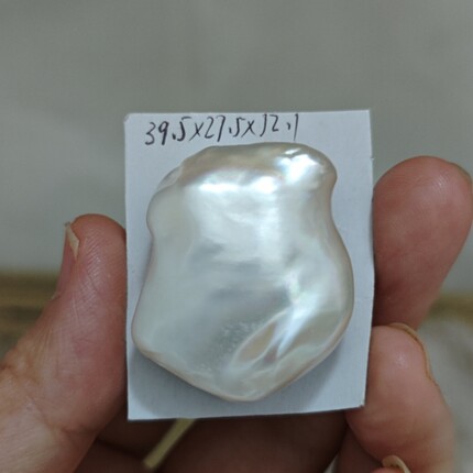 无核珍珠耳环 | 独特设计 | 晚宴优雅饰品 | 单珠轻奢订制收藏品