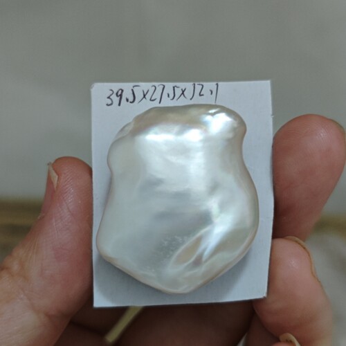 无核珍珠耳环 | 独特设计 | 晚宴优雅饰品 | 单珠轻奢订制收藏品