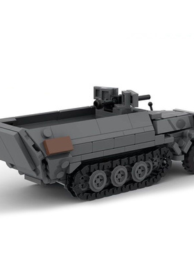 兼容  SdKfz装甲车 越野大卡车 高难度拼装moc小颗粒积木玩具