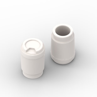 兼容乐高15496国产科技教育积木零件 人仔手持 饮料杯 咖啡杯配件