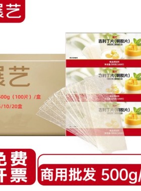展艺吉利丁片500g商用批发