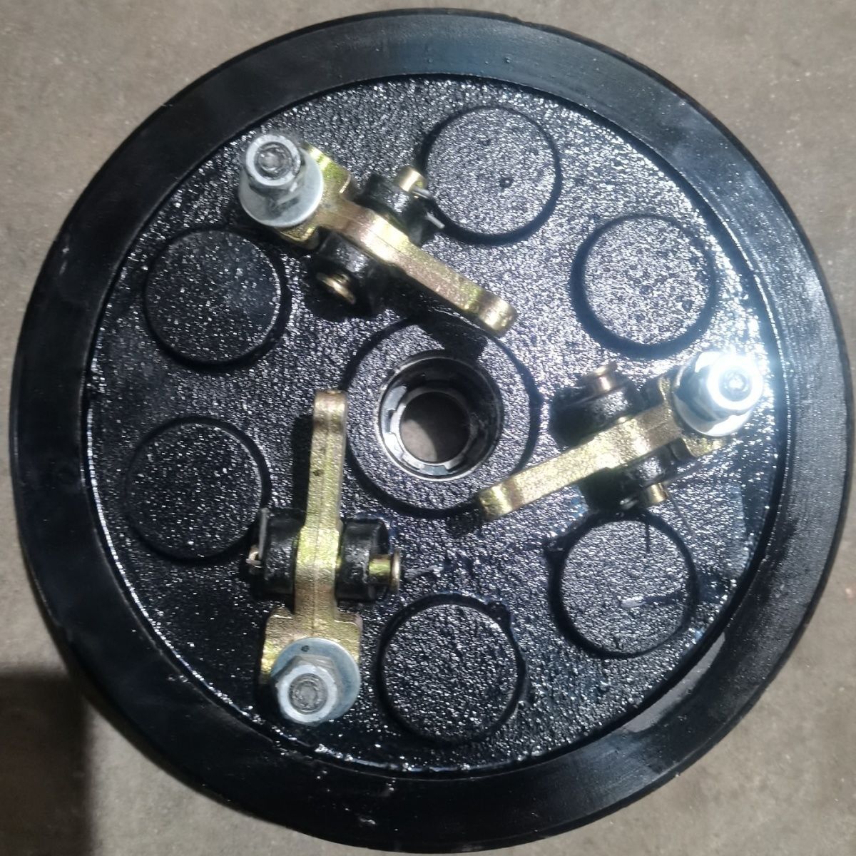 时风三轮车离合器 六簧四槽离合器总成农用三轮车配件