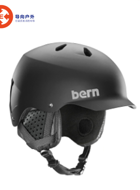 导向2223雪季Bern Watts 滑雪头盔透气保暖超轻SM25B
