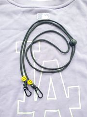 高强度绳包包手套备用双扣绳户外斜跨绳手机绳扣伞绳单肩包带挂绳