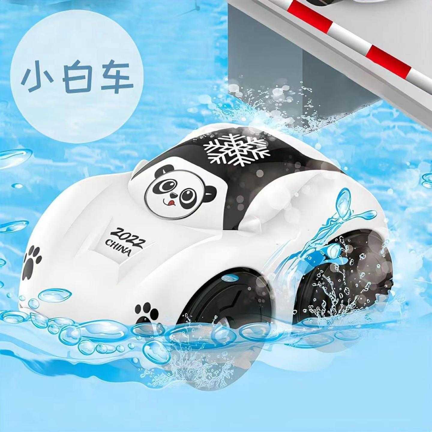儿童小汽车水陆两用上链发条玩具