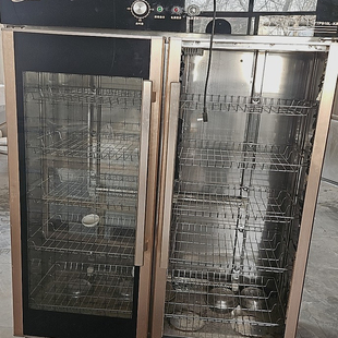 专业康炜商业柜式消毒碗柜餐具柜餐边柜钢化玻璃破裂维修定制