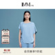 IMM尹默2025年夏Naia醋酸面料肌理感纽结气质宽松单上衣小衫 女