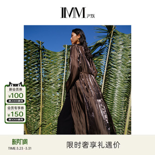 百搭薄款 IMM尹默女装 电商专款 风衣夏 海岛丝系列