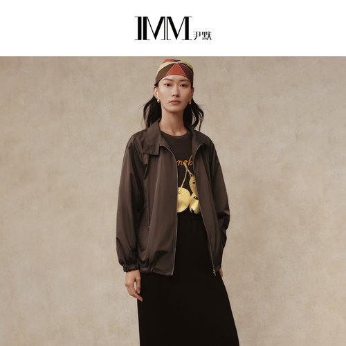 IMM尹默春高捻高密尼龙夹克女
